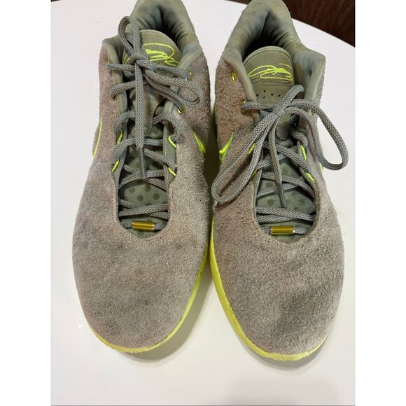 Nike LeBron 21 Algae Sneaker Athletic Shoes Green Suede Volt Yellow Men\'s Sz 15 main image 14